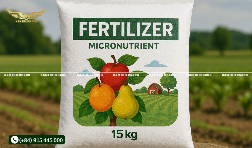 In ấn bao PP dệt tráng PE đựng phân vi lượng tại Nam Thiên Sáng